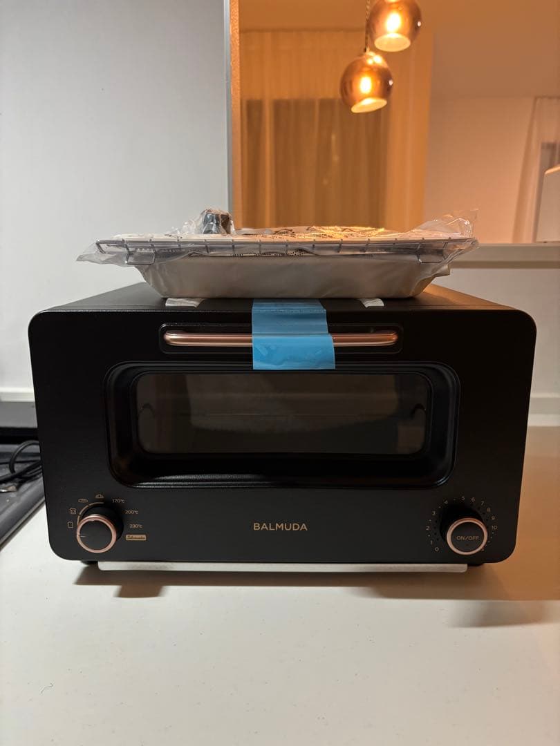 【未使用品】BALMUDA The Toaster Pro/オリジナル琺瑯バット