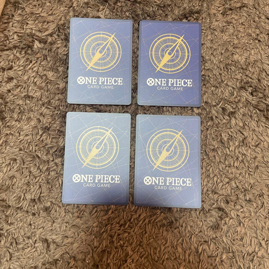 スタートデッキ エッグヘッド サンジ SRパラレル 匿名配送　4枚　①