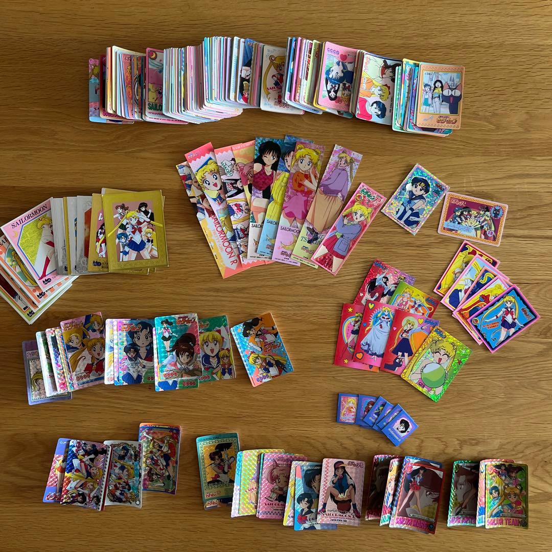 セーラームーン　カード　アマダ　バンダイ　約400枚　まとめ売り