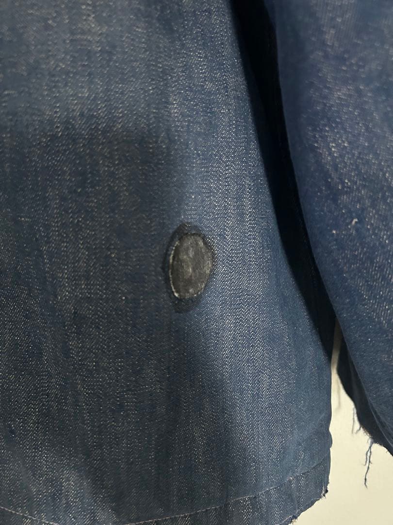 70's BULEBELL 濃紺 カバーオール 裏地ブランケット