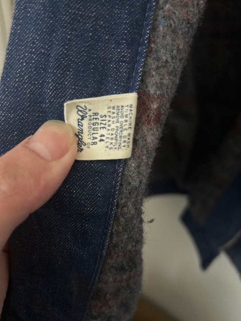 70's BULEBELL 濃紺 カバーオール 裏地ブランケット