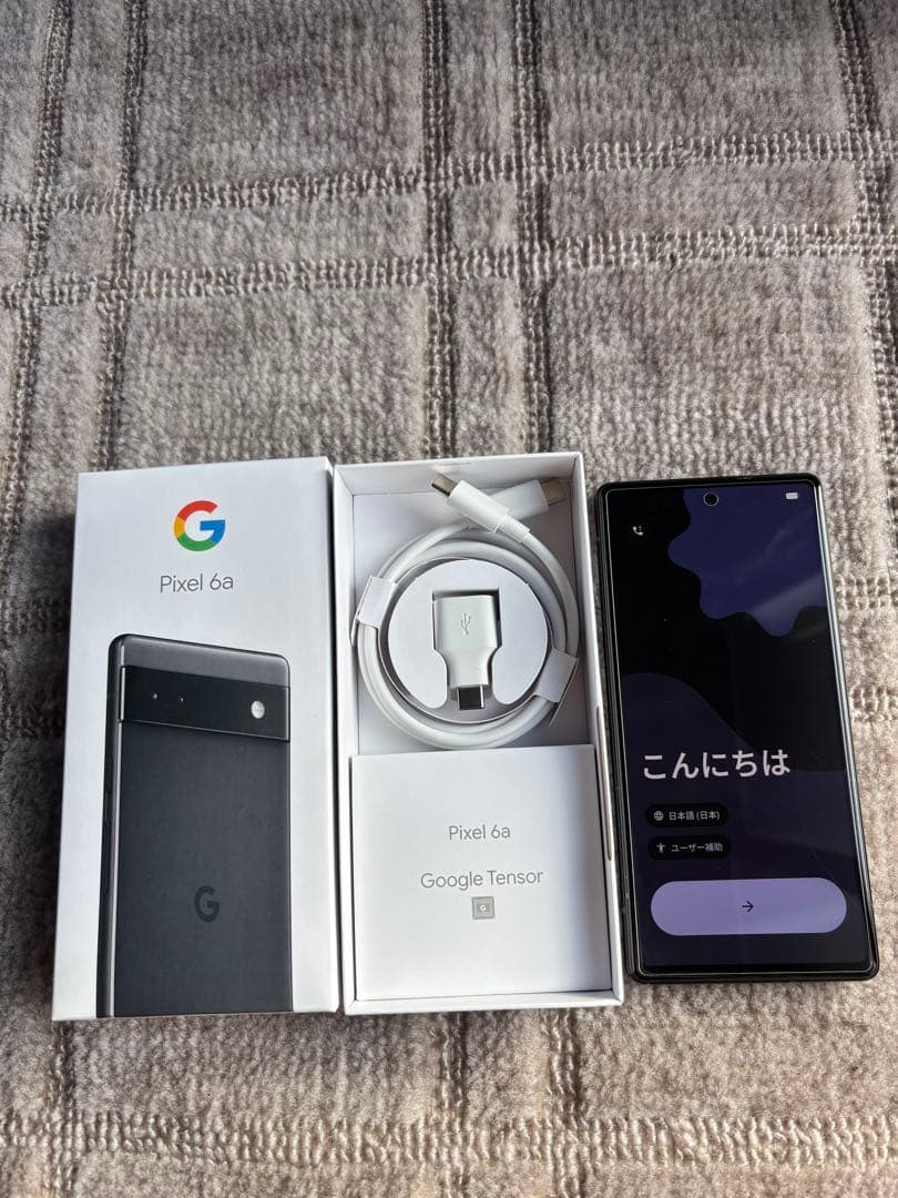 Google Pixel 6a 本体 グレー