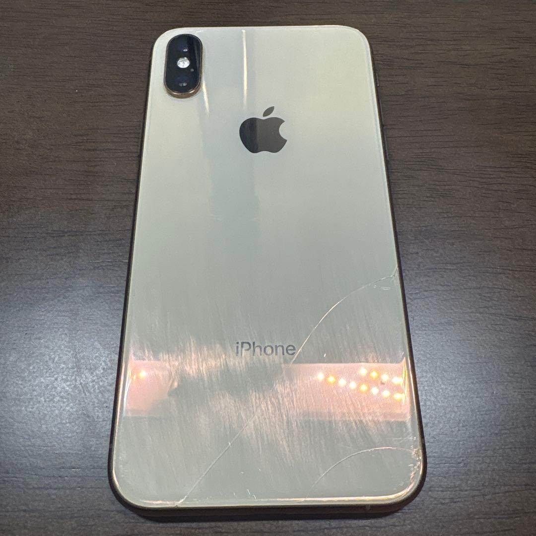 iPhoneXS 64GB ゴールド バッテリー75% SIMフリー