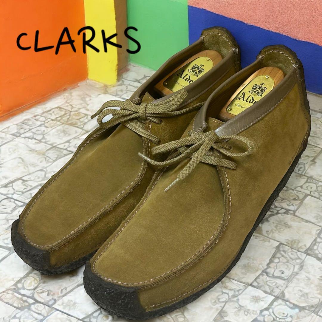 美品　クラークス　ナタリー　スエード　ライトベージュ　7 1/2