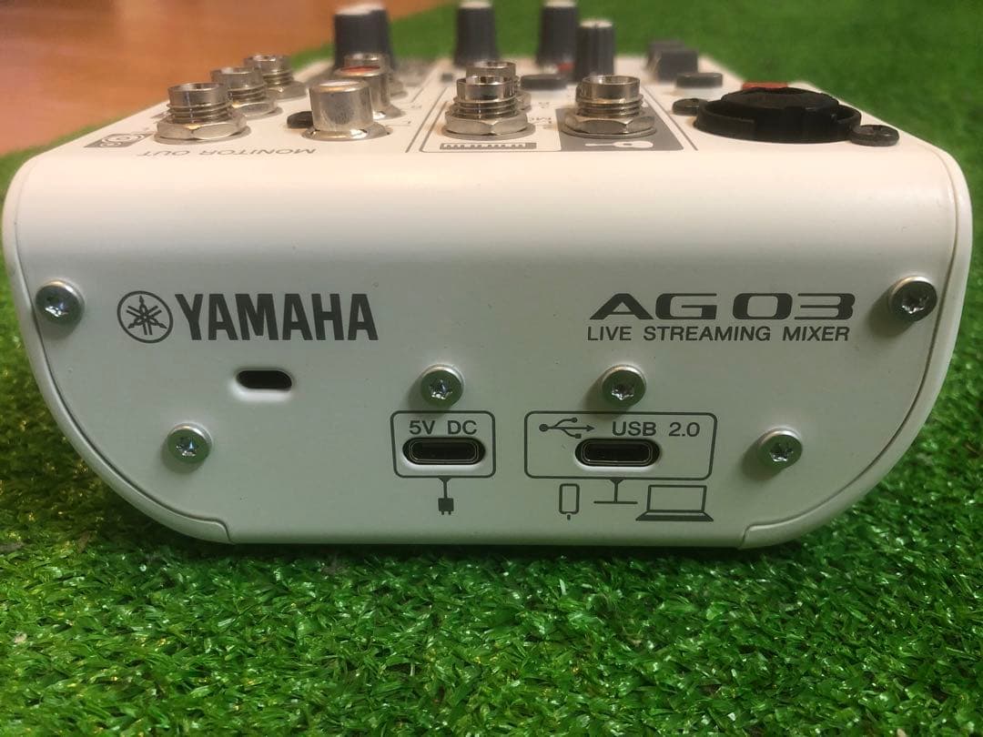ミキサー　YAMAHA AG03mk2 マイクとリングライト付き