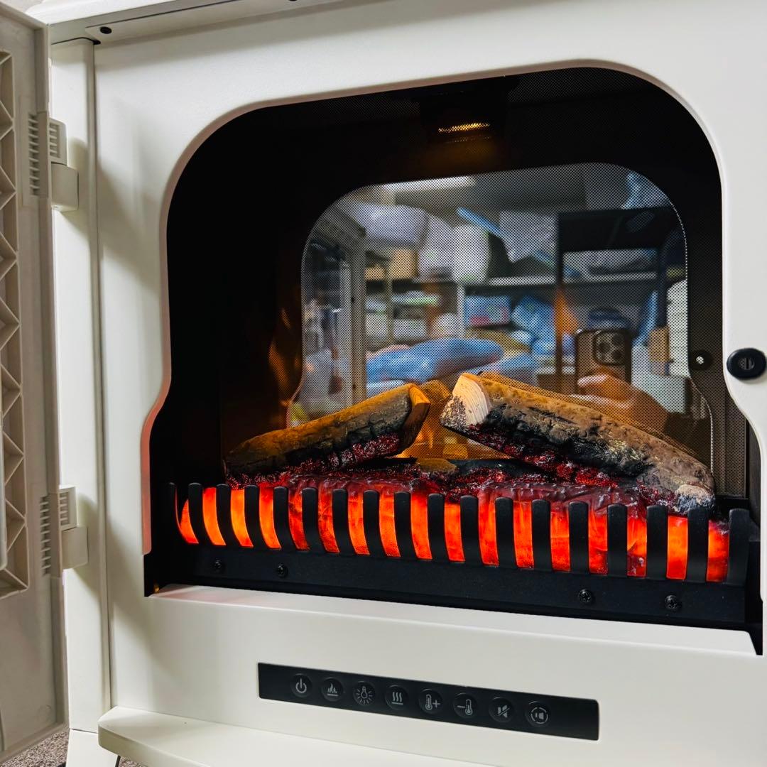 C85美品✨ ディンプレックス 暖炉型ファンヒーター Lucia 電気暖炉