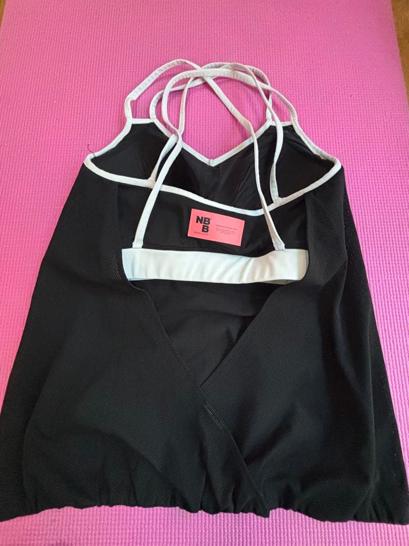 専用　NBBウィークエンド　ヨガウェアセット ブラック　L
