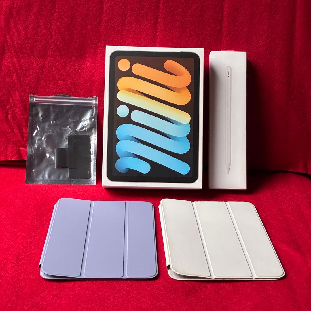 【値下げ過ぎ】iPad mini6 64GB 純正ケースApple pencil