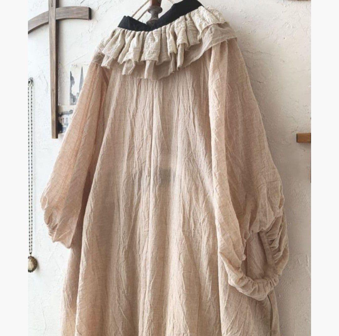 マルシェドゥスール MARCHE’DE SOEUR 付け襟つき2wayワンピース