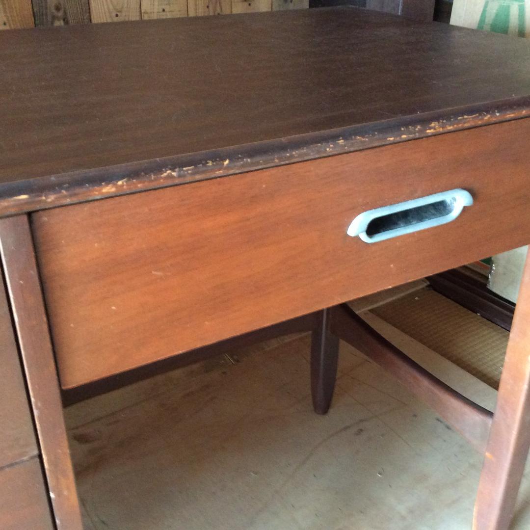 DREXEL ドレドクセル ヘリテイジ ビンテージ デスク アメリカ 米軍