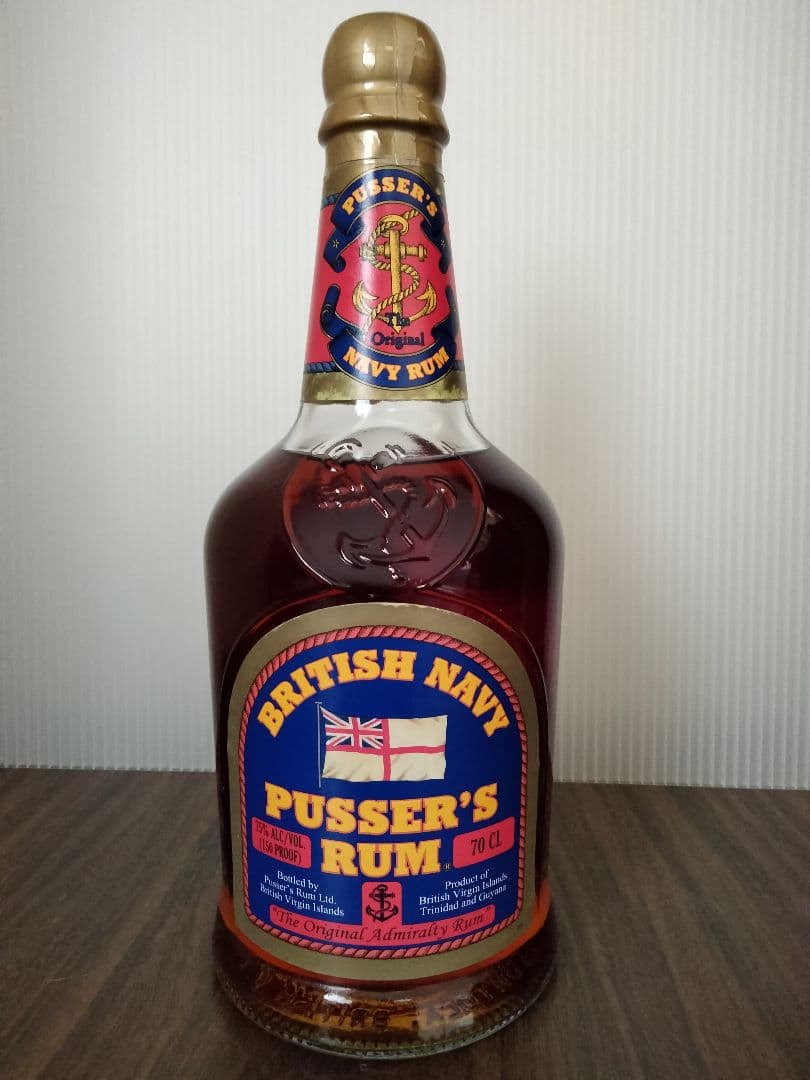 Pusser's Rum 　パッサーズ　オールドボトル　150プルーフ　ラム酒
