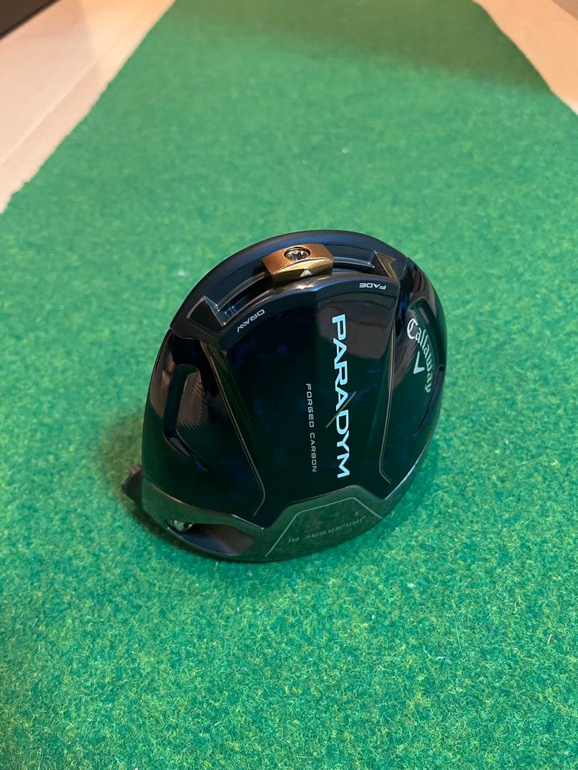 【美品】キャロウェイ　パラダイム ドライバー 9° ヘッド単品 ヘッドカバー付