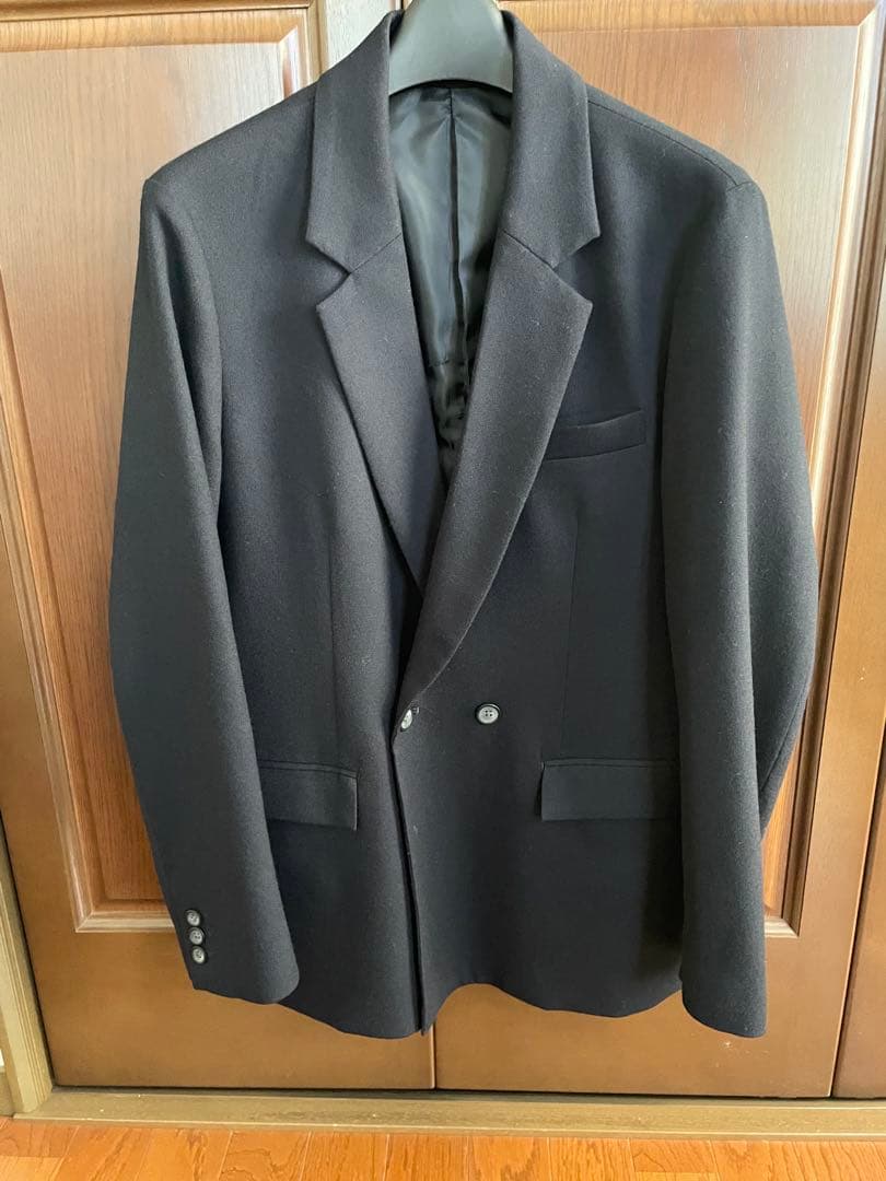 【STUDIOUS】サキソニーストレッチセットアップダブルジャケット