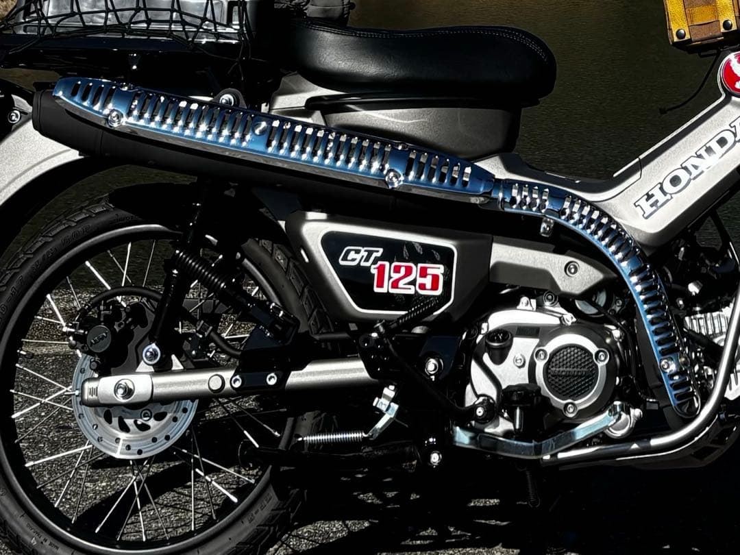 CT125 ハンターカブ用　CT110マフラーカバー　取り付けキット