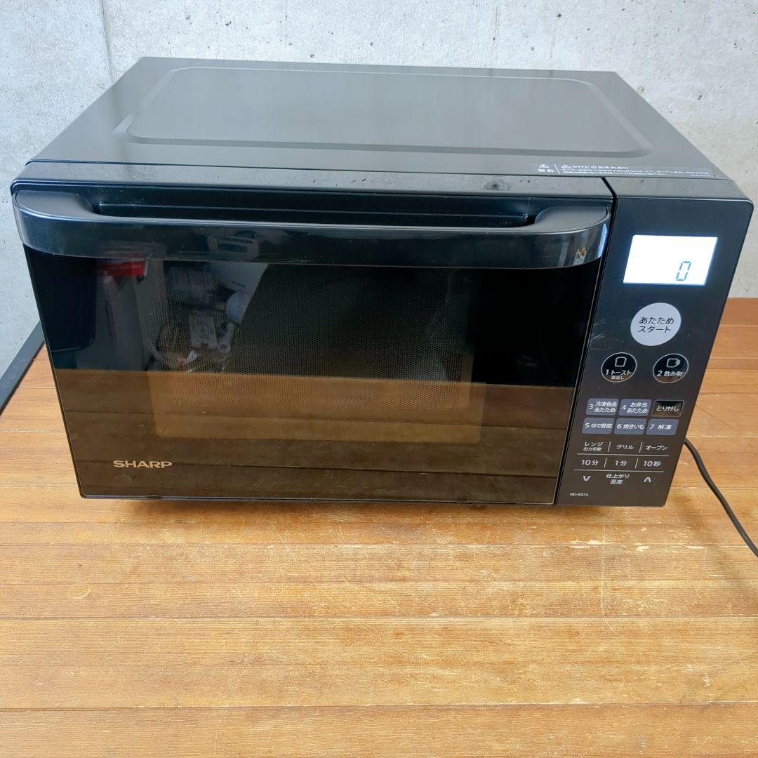 【2024年製】SHARP オーブンレンジ ブラック RE-SS7A-B