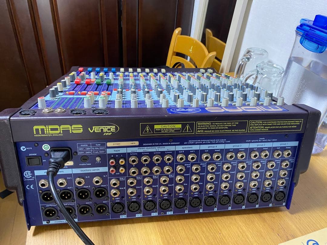 MIDAS マイダス Venice 160 アナログミキサー 16ch PA