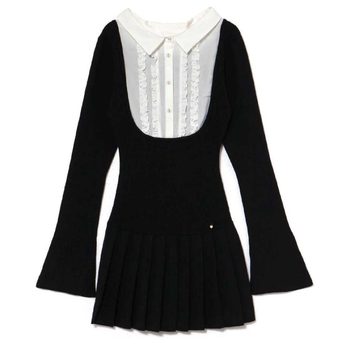 正規品 Lotta frill mini dress andmary