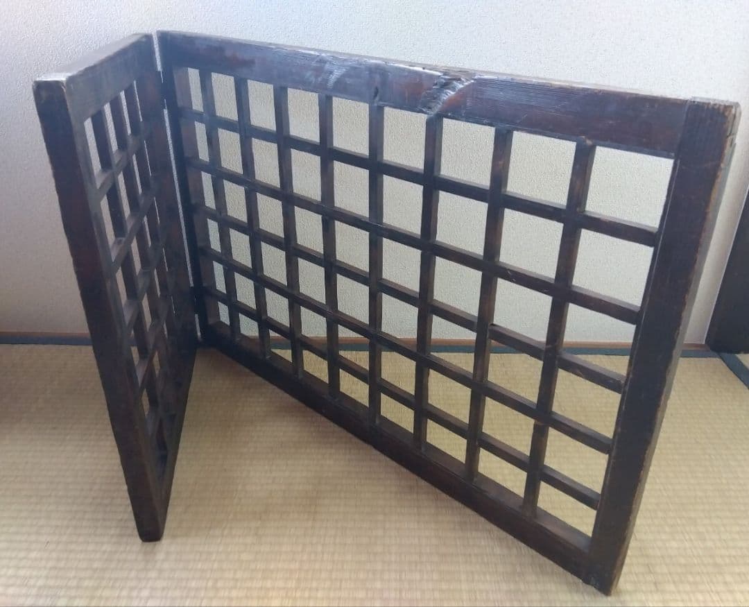 ヨ*ロ様 古民具 帳場格子 江戸 明治時代 旅宿 庄屋