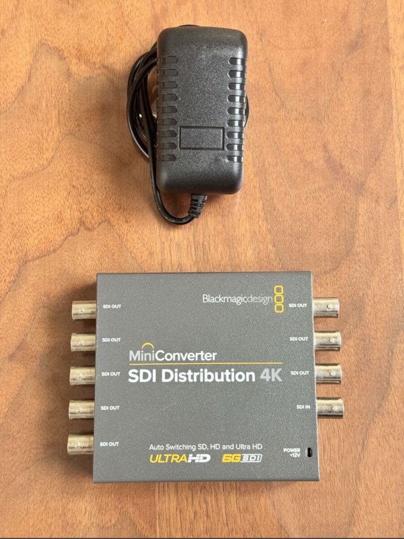 美品 動作正常 Blackmagic SDI Distribution 4K