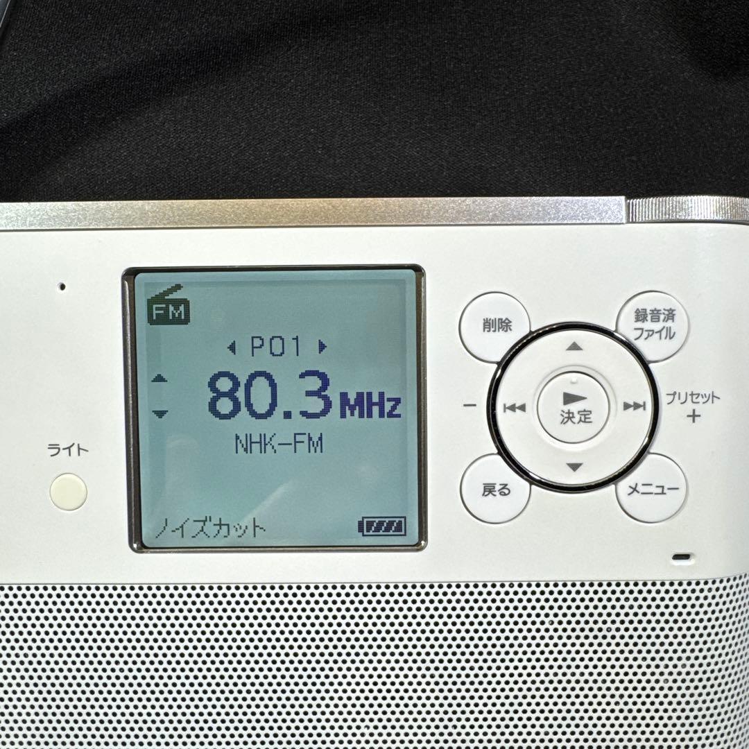 ソニー　ポータブル　ラジオ　レコーダー ICZ-R250TV