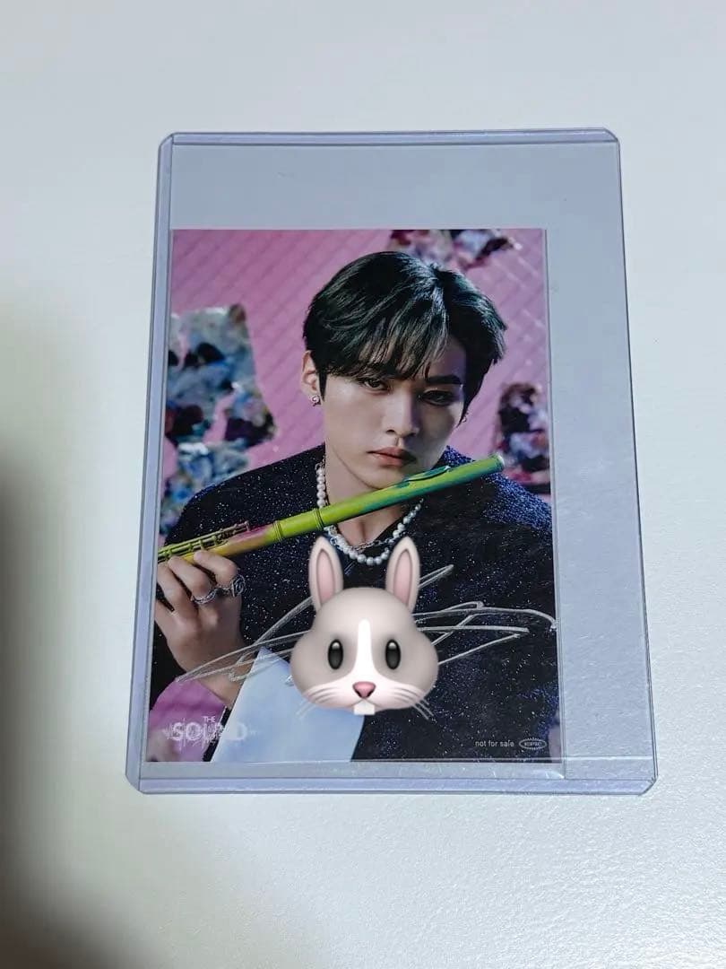 Stray Kids スキズ リノ 直筆サイン THE SOUND 個別サイン会