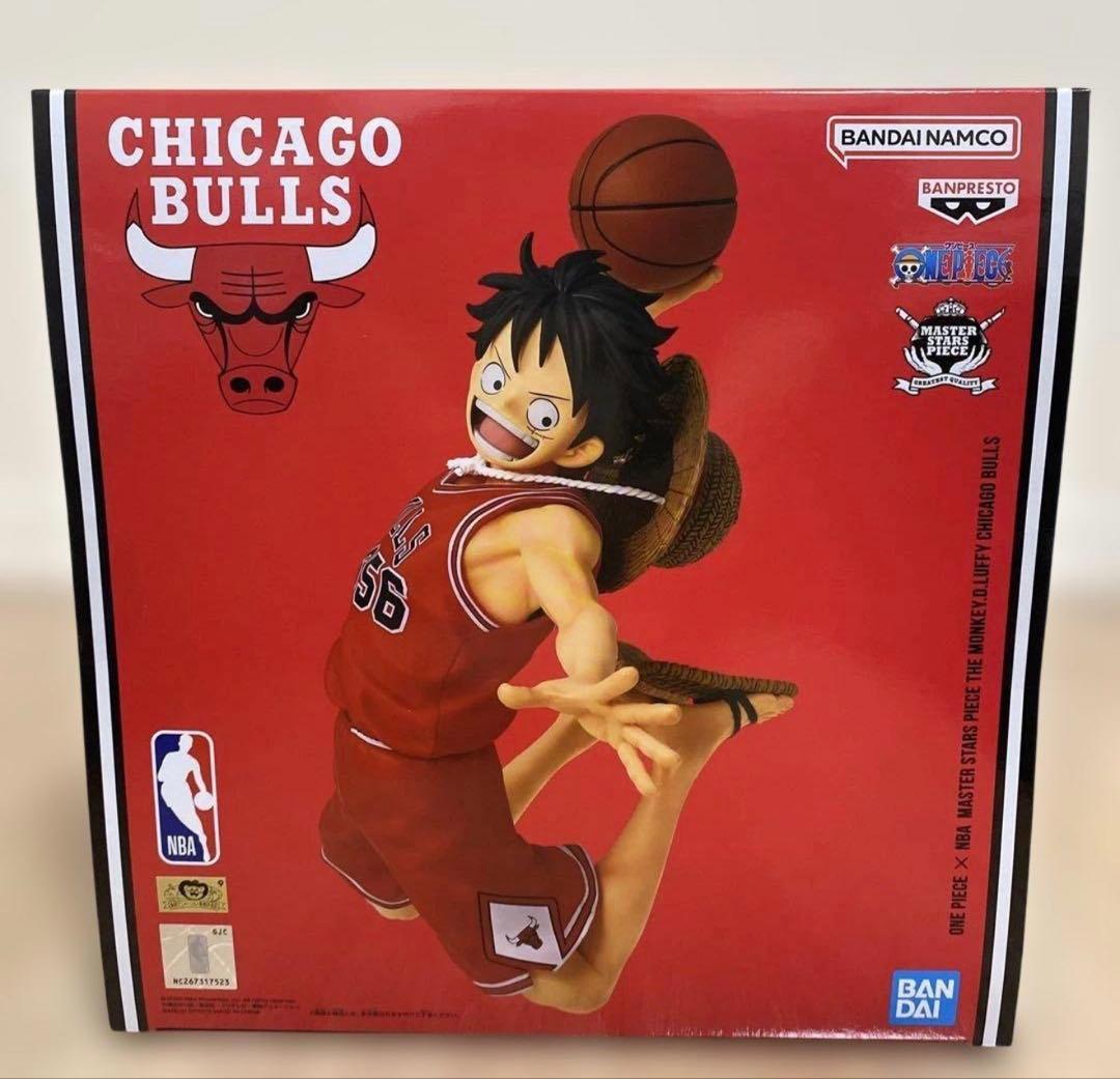 ワンピースベースショップ　NBA ブルズ　ルフィ　フィギュア