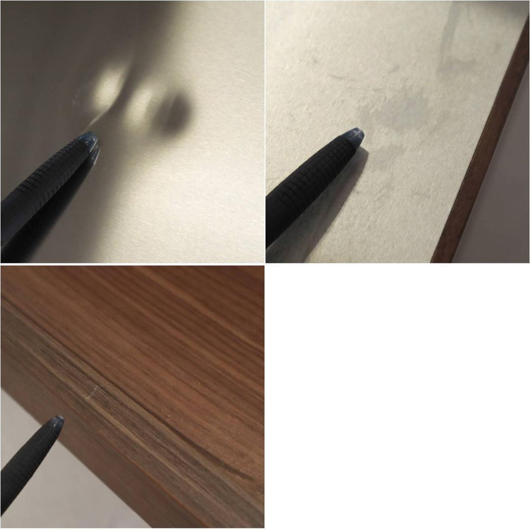 値下20年製 ウニコ ディクス キッチンカウンター W1200 ウォールナット材