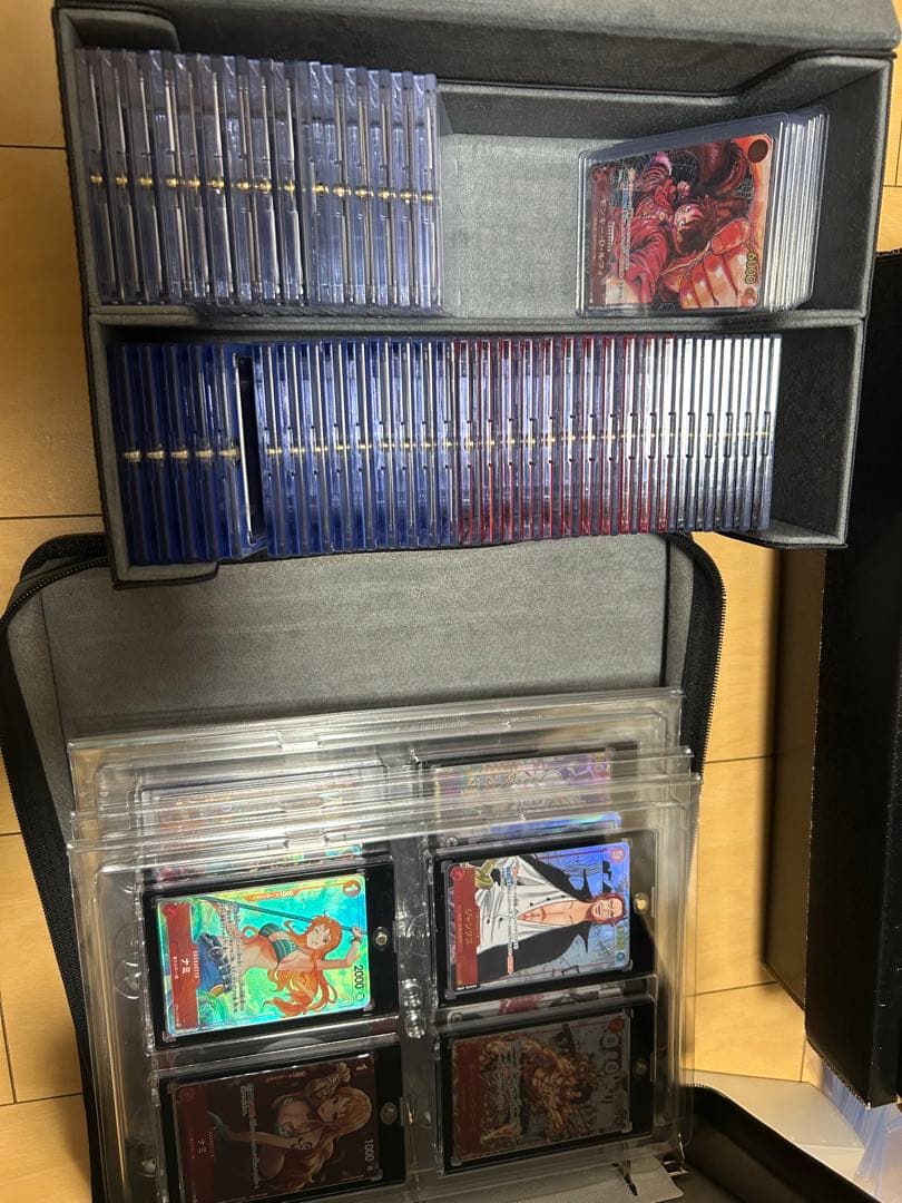 ワンピースカード　引退　マグネットローダー等すべて。コミパラ　説明文お読み下さい