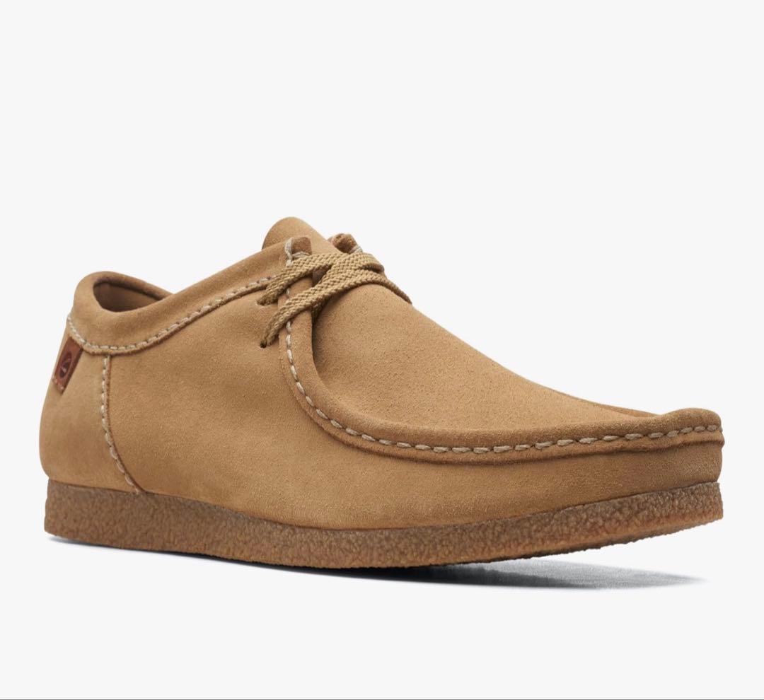 Clarks ベージュ モカシン 靴