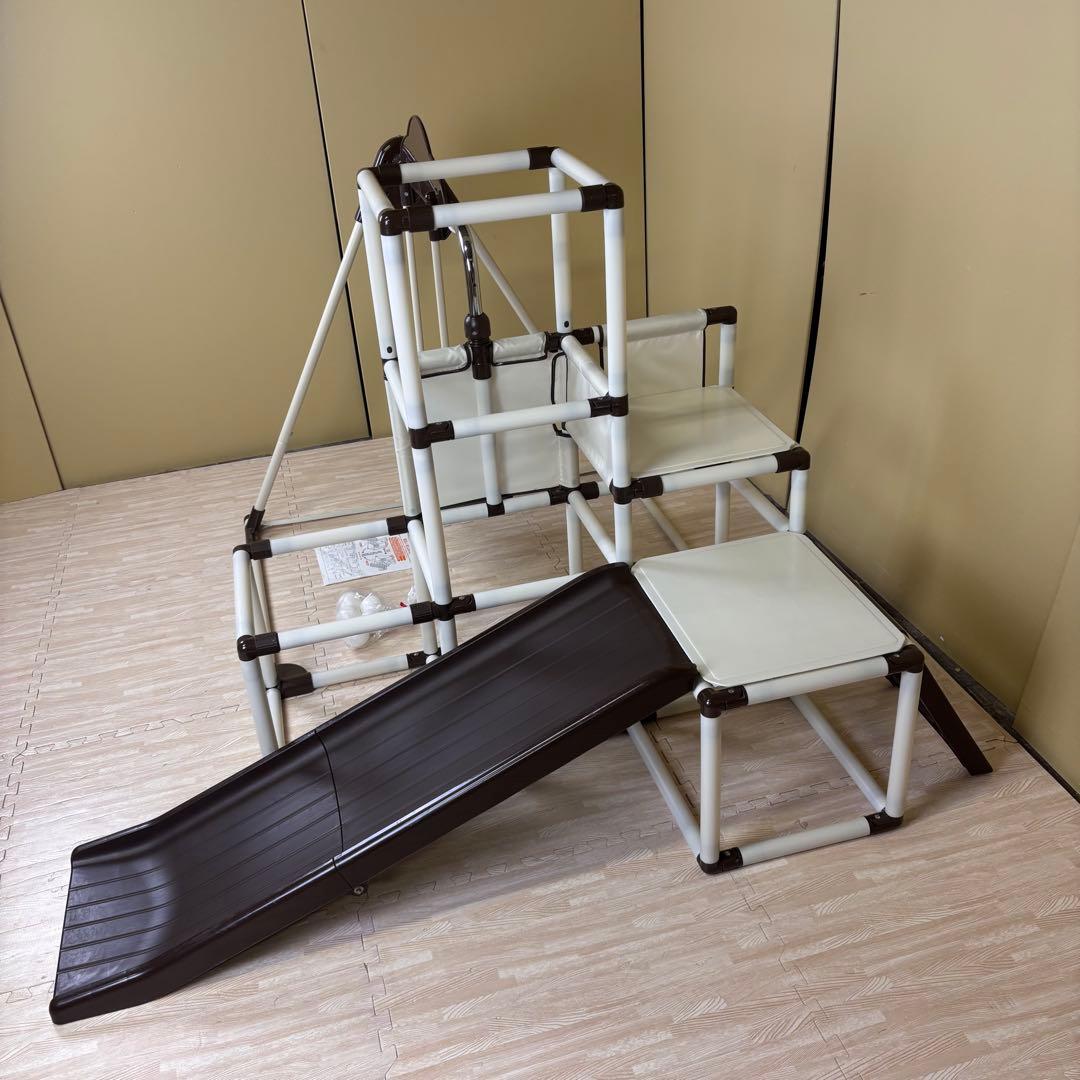 ☆一部未使用☆　おりたたみロングスロープキッズパーク　プレミアム　ショコラ　完品