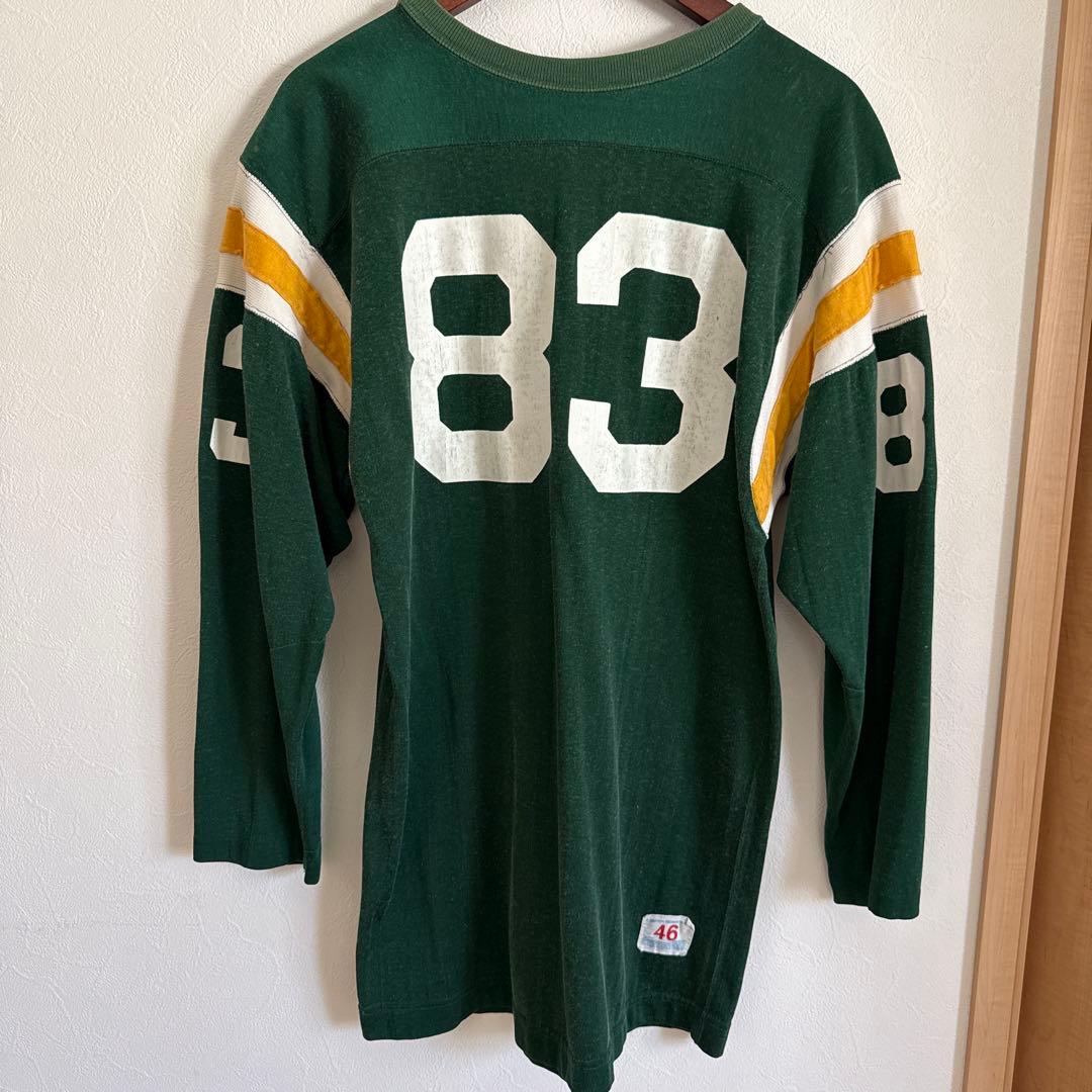 70's champion フットボールTシャツ