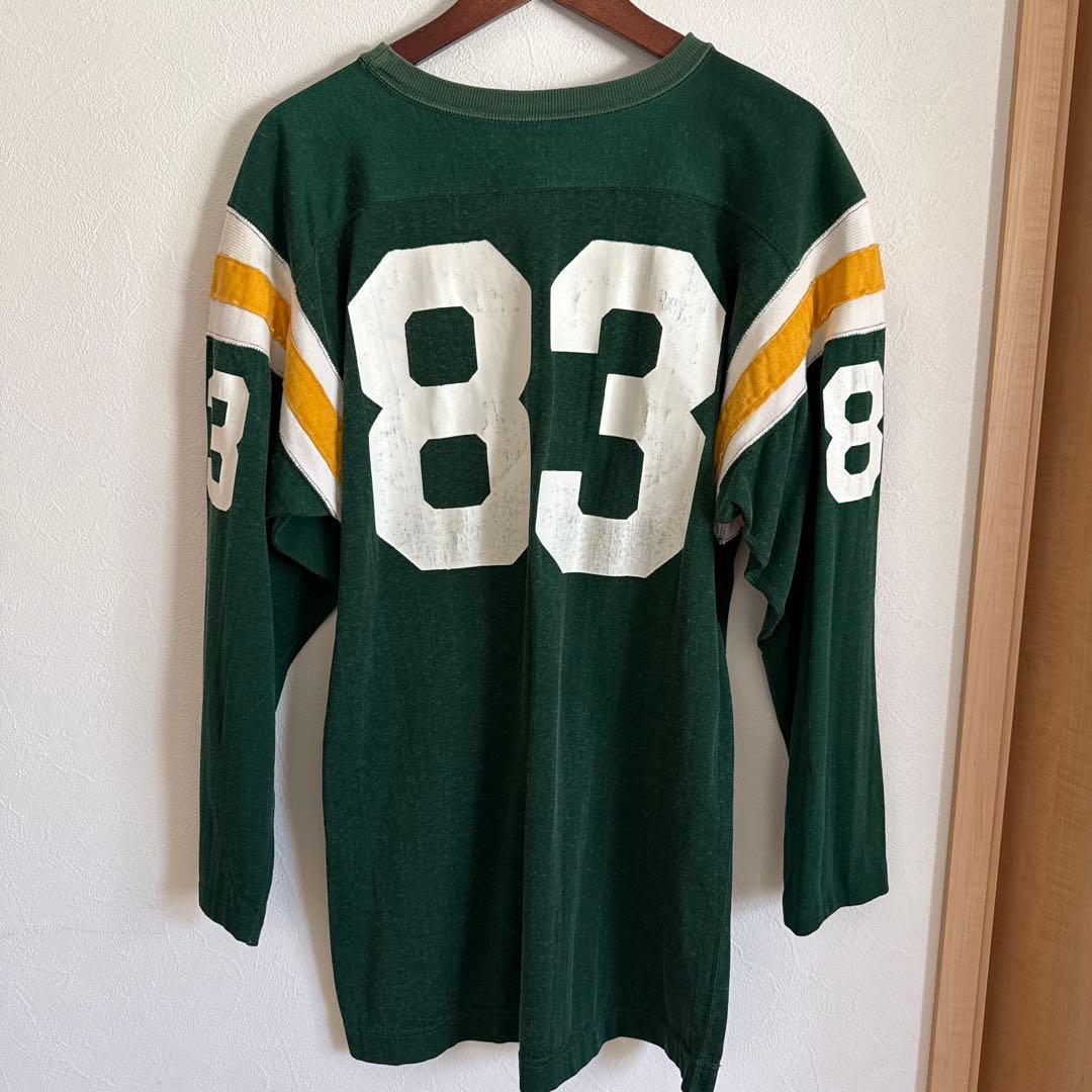 70's champion フットボールTシャツ