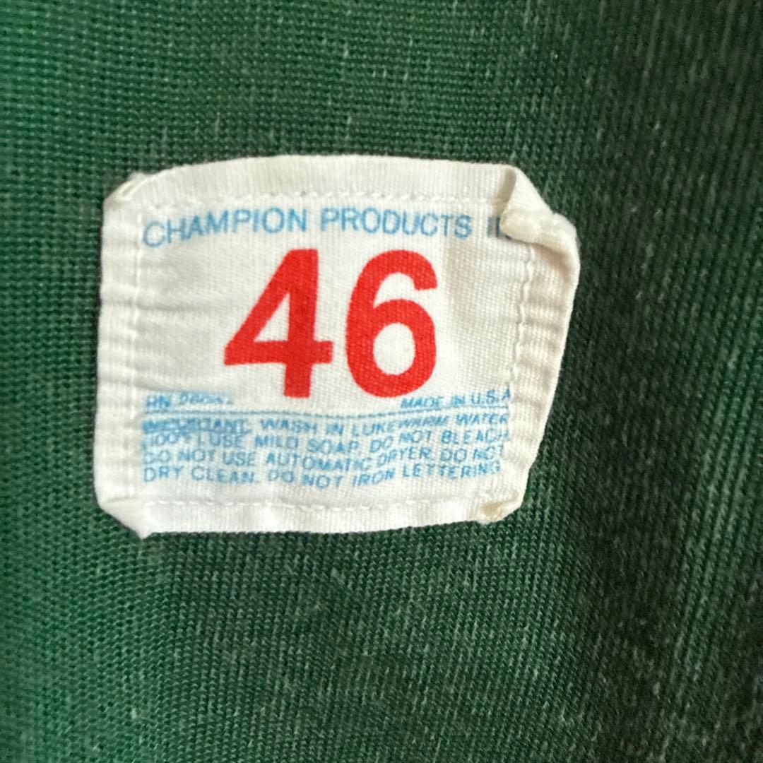 70's champion フットボールTシャツ