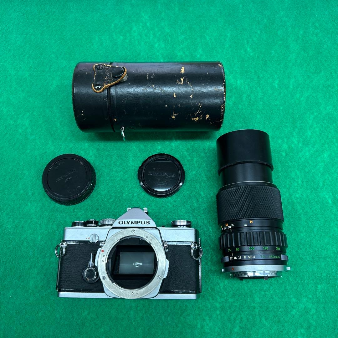 フィルムカメラ Olympus OM-1 MD auto zoom 75-150mm f4