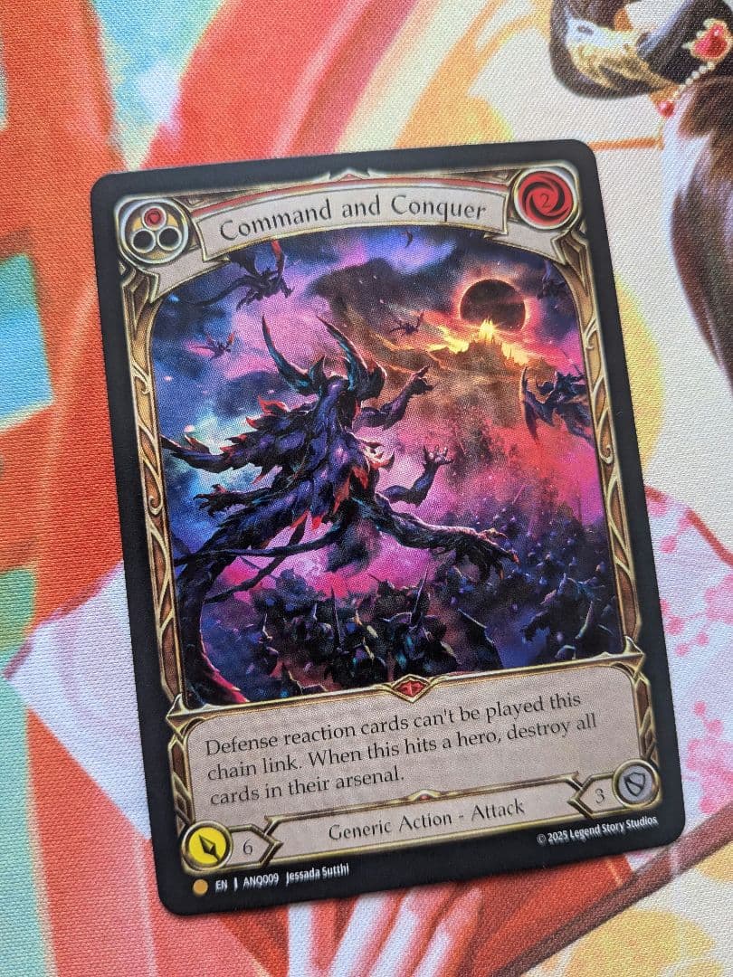 Command and Conquer / 征服の命令 rainbow foil