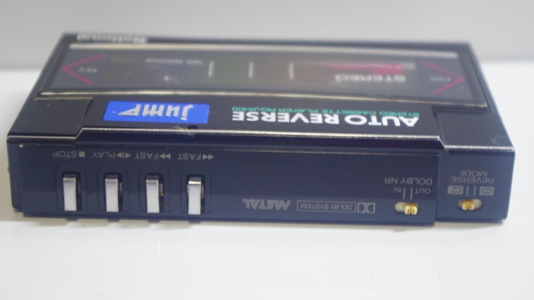 T0827 ナショナル JUMP RQ-JA100 ポータブルカセットプレーヤー