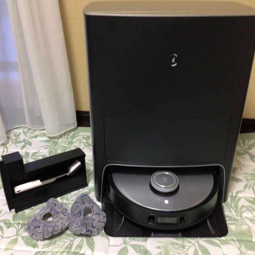 DEEBOT X1 OMNI エコバックス　ロボット掃除機本体 ブラックシルバー