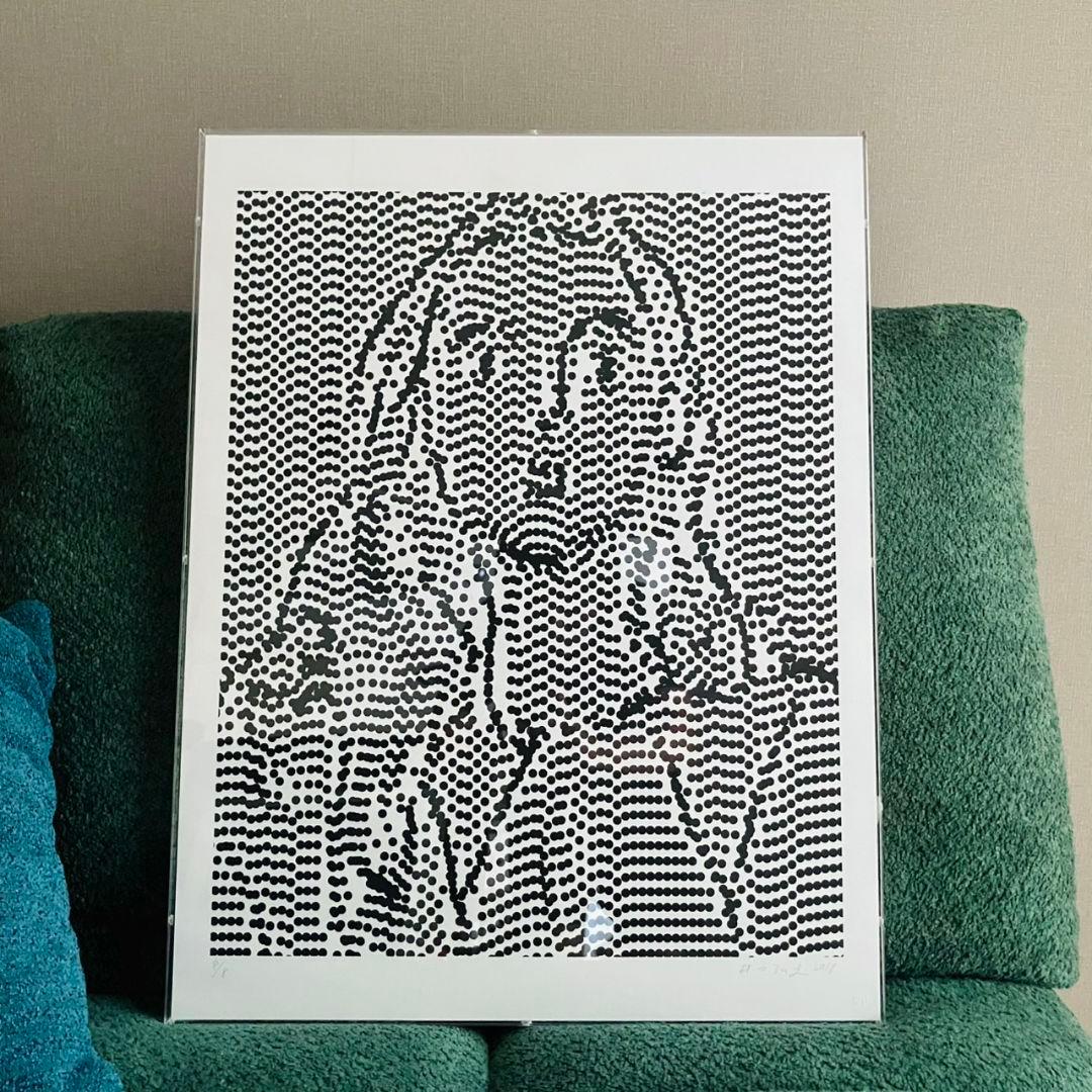 井口弘史 シルクスクリーン『Holes』現代アート