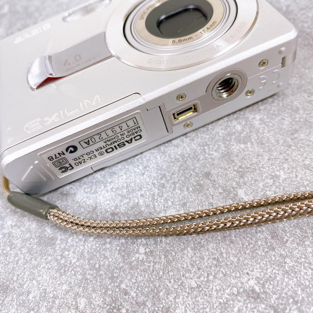 CASIO EXILIM ZOOM EX-Z40 シルバー