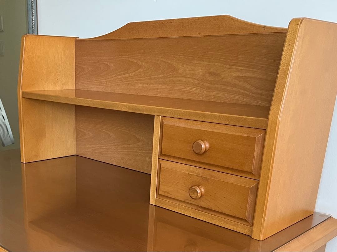 ＊美品＊ 天然木学習デスク棚
