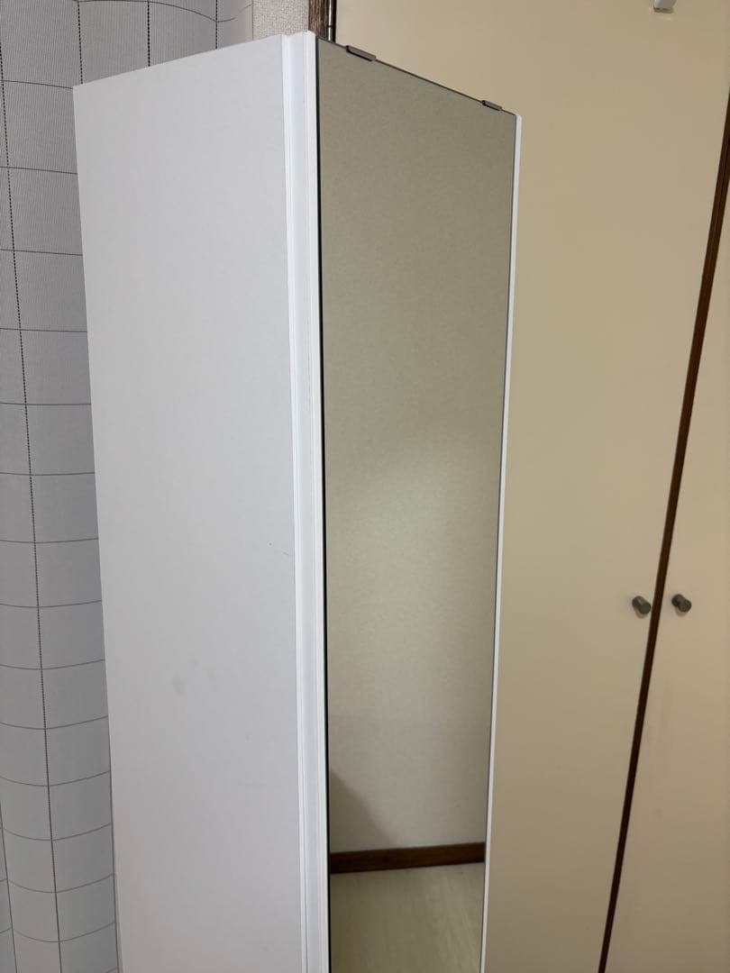 ニトリ 姿見ミラー コルト 30ホワイト