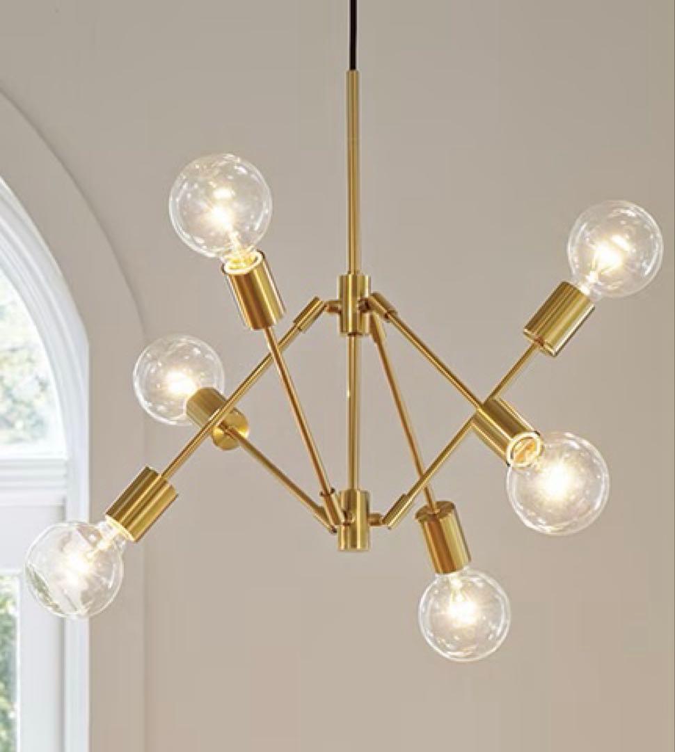 【美品】インターフォルム Gradiskaペンダントライト　電球付き　おしゃれ