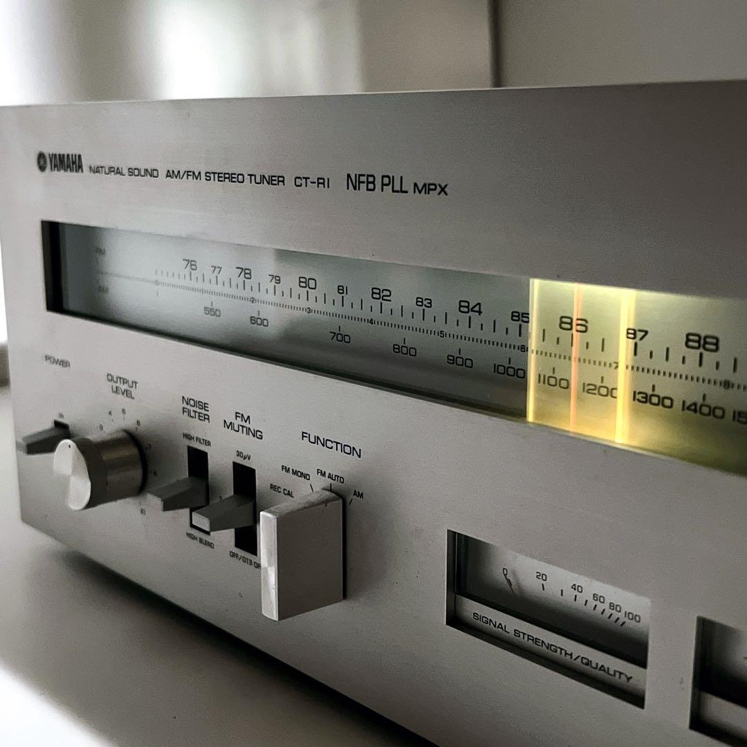 【良品・動作品】 YAMAHA CT-R1 ステレオチューナー ヴィンテージ