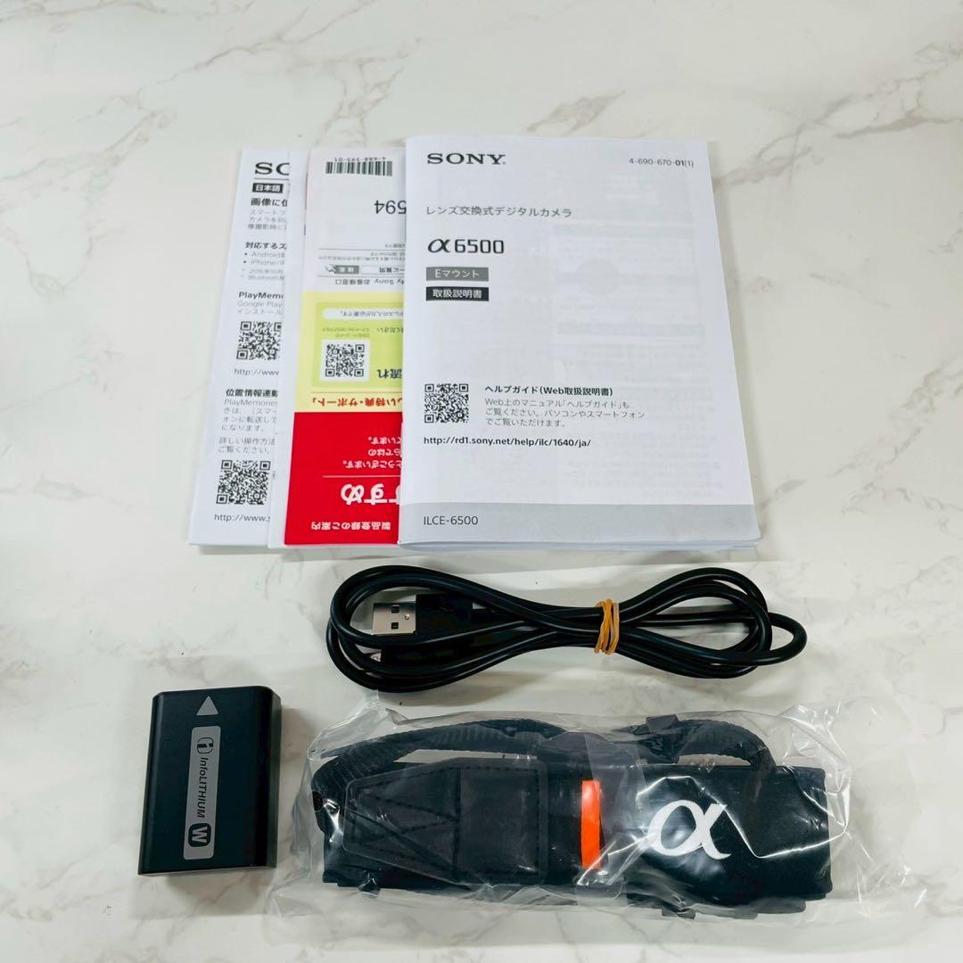 SONY α6500 ILCE-6500 ボディ ミラーレス一眼