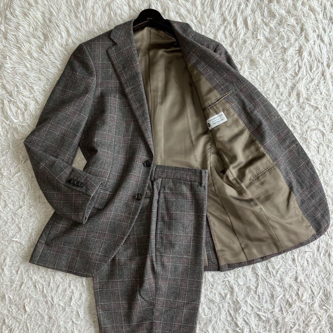 ◎極美品 トゥモローランド ピルグリム カルロバルベラ 48 チェック柄1