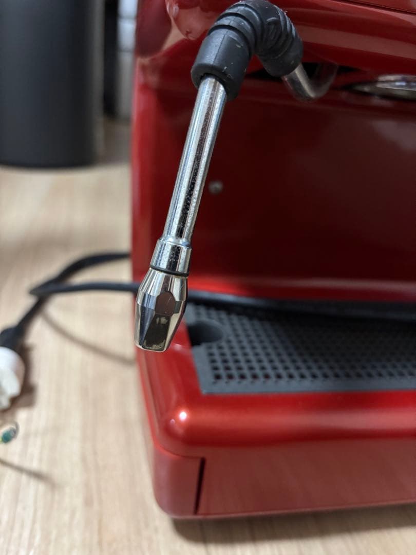 nuova SIMONELLI エスプレッソマシン レッド