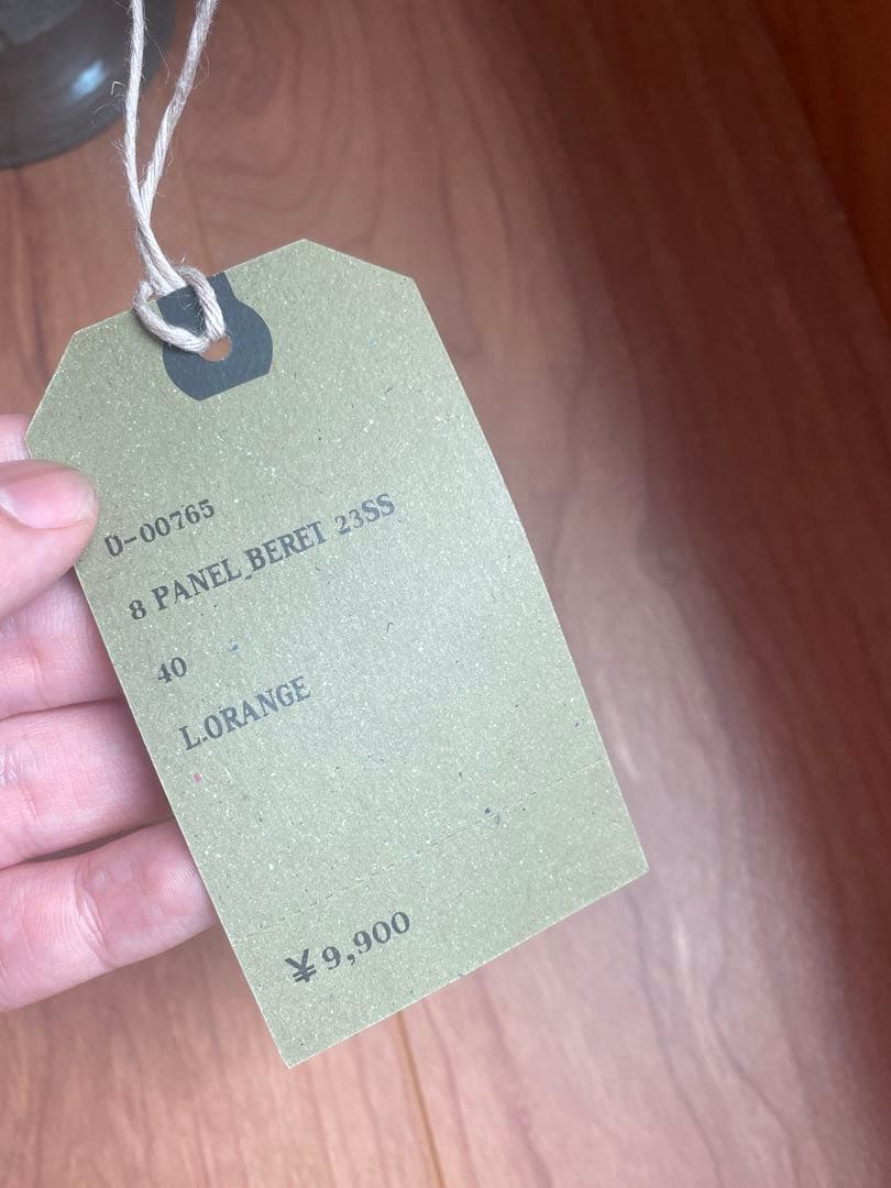 帽子 THE H.W.DOG&CO. 8 PANEL BERET 23SS 40