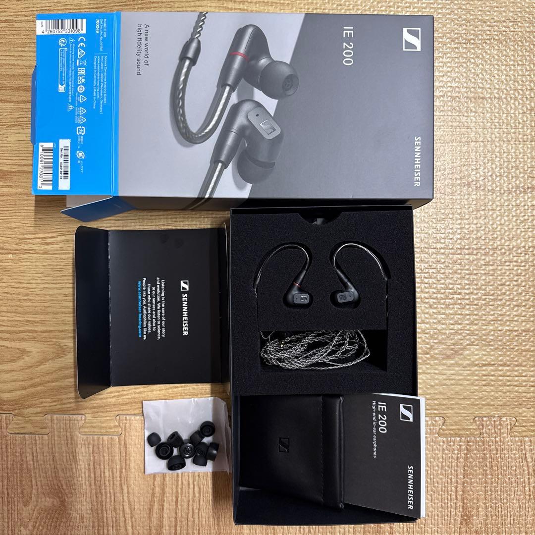 ゼンハイザー公式 Sennheiser 有線イヤホン イヤフォン IE 200