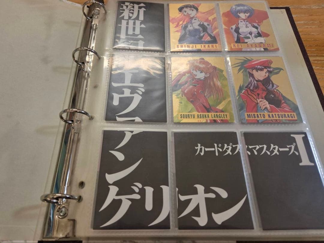 エヴァンゲリオンカードダスマスターズ１集初版コンプリート品１７２枚
