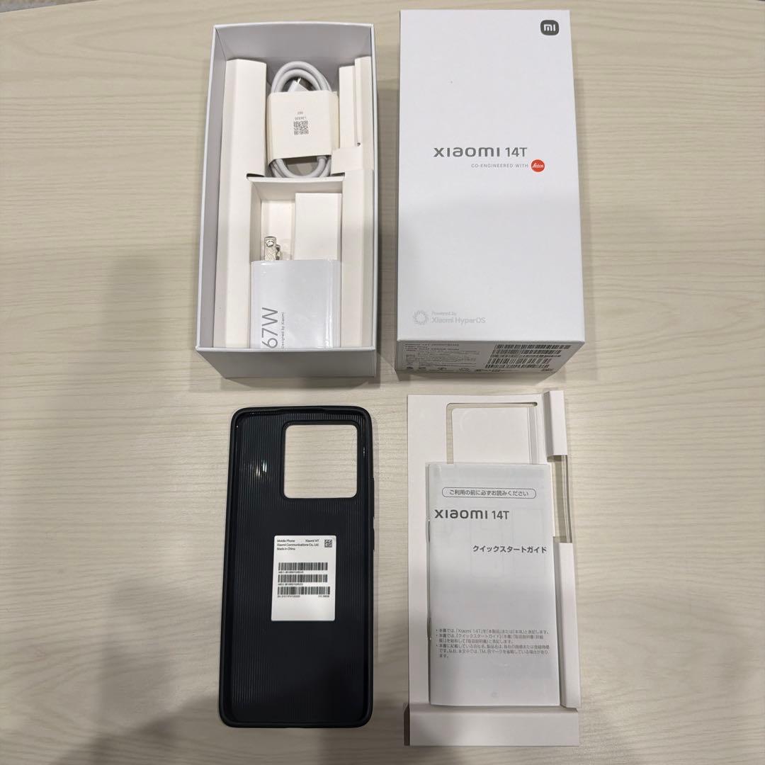 【極美品】Xiaomi 14T 256GB 国内版 SIMフリー